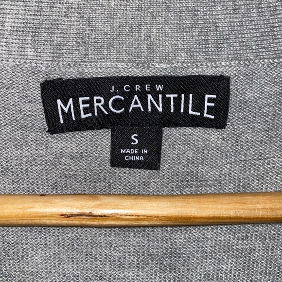 J.Crew Men's Gray Merino Wool Blend Cardigan Sweater Size Small - Picture 4 of 5